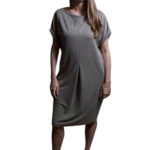 Valerie Dumaine Fern Tee-Shirt Dress in Black Size XS